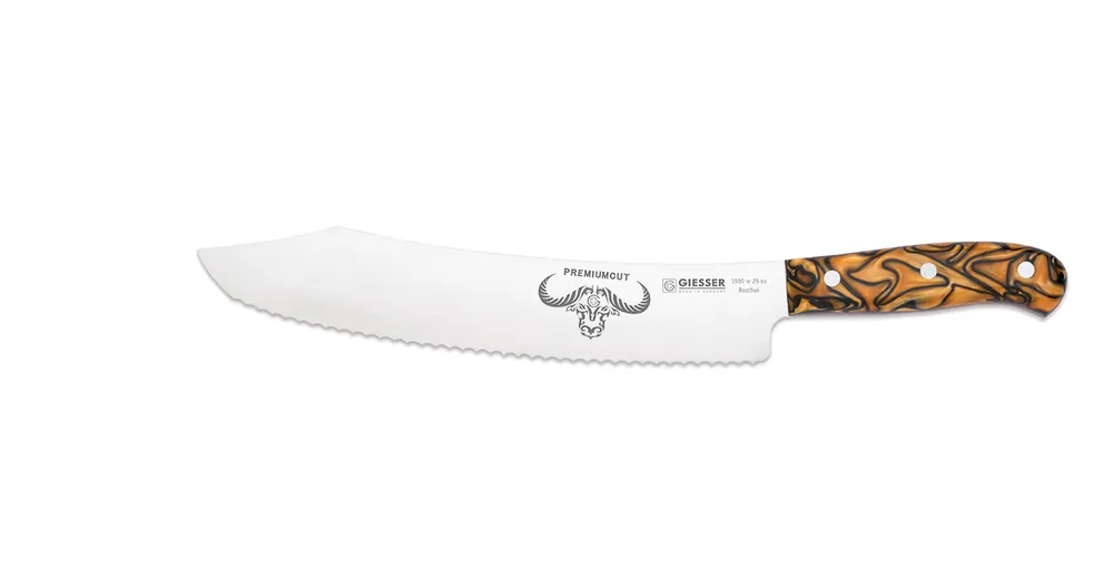 Bestseller Giesser Wave No 1 PremiumCut Spicy Orange Brotmesser