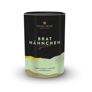 Zertifiziert ROYAL SPICE Brathähnchen 140 gramm Dose