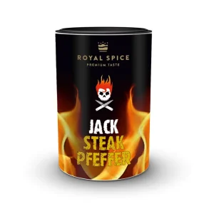 Meistverkauft ROYAL SPICE Jack Steakpfeffer 90 gramm Dose