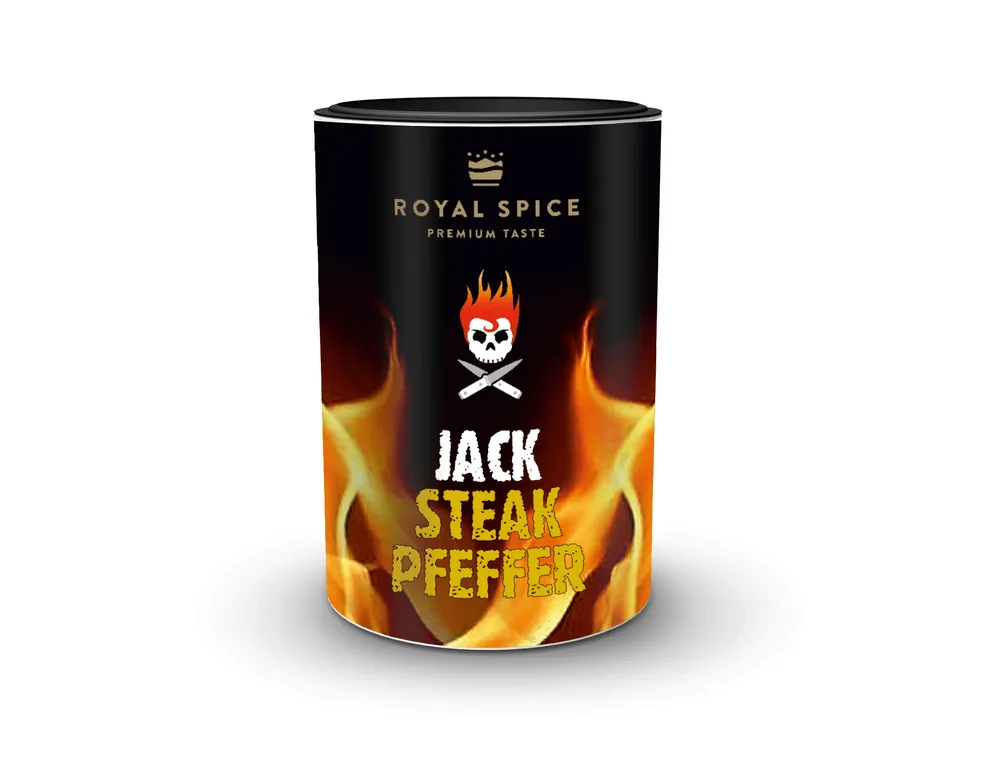 Meistverkauft ROYAL SPICE Jack Steakpfeffer 90 gramm Dose