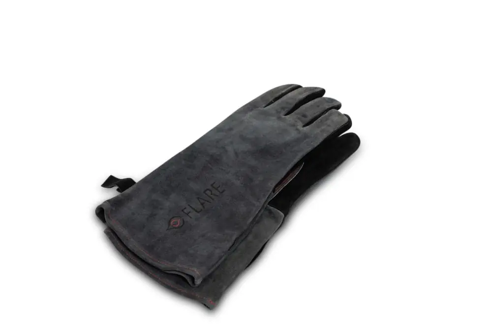 Billig FLARE Grillhandschuhe Leder, Unigröße