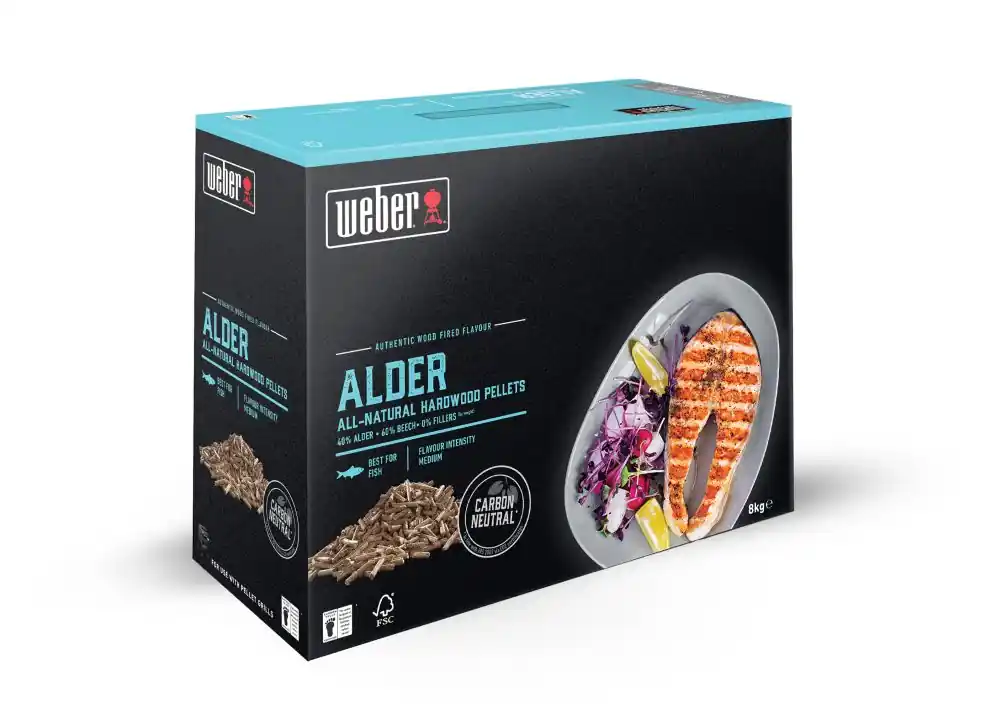 WEBER Holzpellets Erle/Alder 8 kg Angebot
