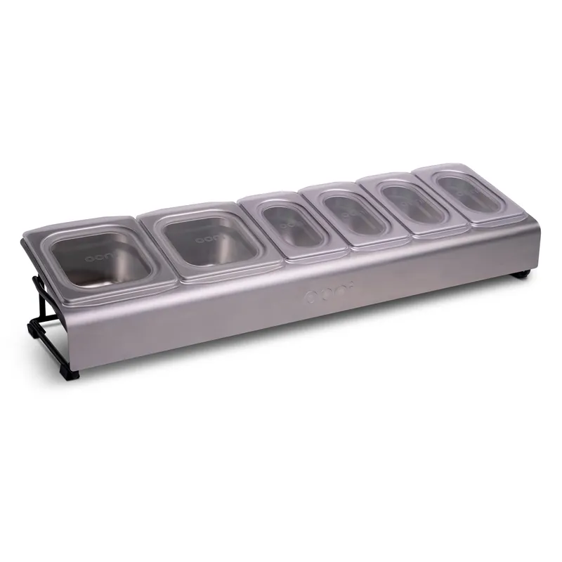 Saisonangebot OONI Topping Station edelstahl, 77,6 cm x 24 cm x 16cm