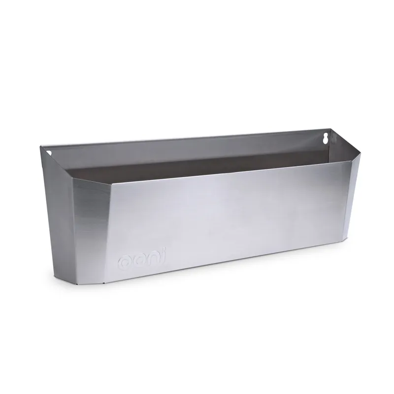 Neue Ware OONI Zubehörfach - medium edelstahl, zu Tisch UU-P09700