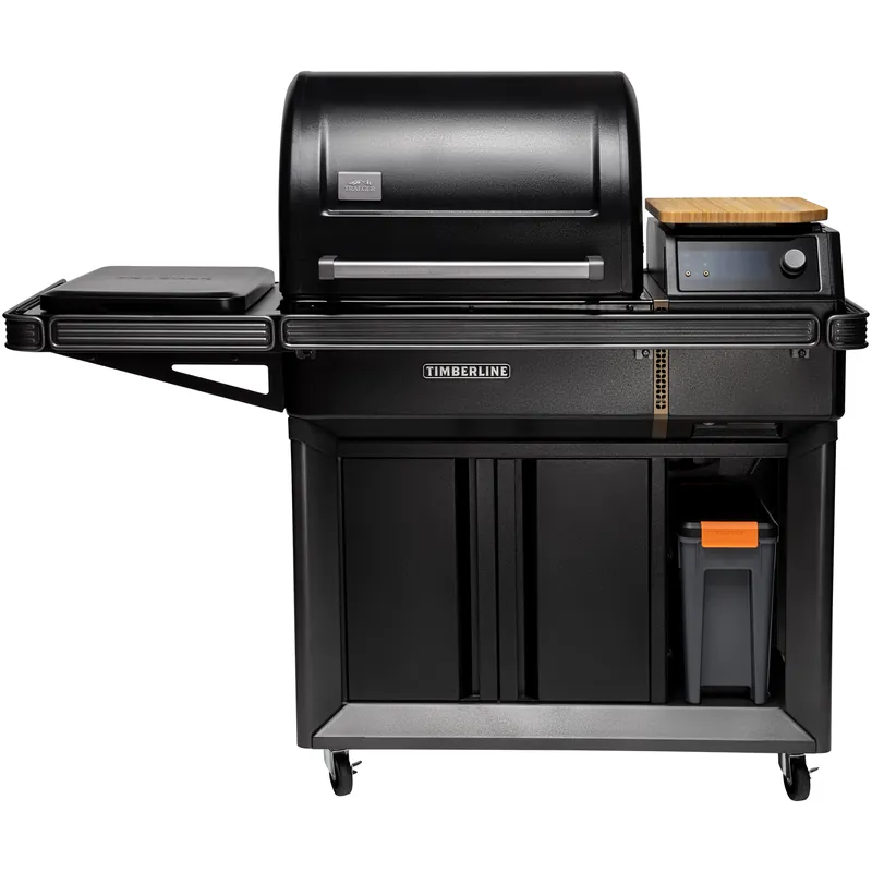 Begrenztes Angebot TRAEGER Timberline schwarz, mit Induktionskochfeld
