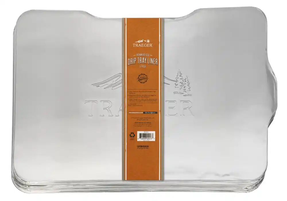 TRAEGER Ablaufblech-Schutzfolie zu Ironwood 650, 5 Stück Preisreduziert