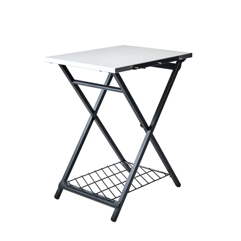OONI Klapptisch mit Edelstahl-Platte, 57.5 cm x 70 cm x 90 cm Versand Am Gleichen Tag
