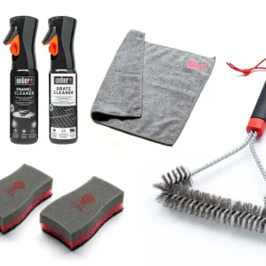 WEBER Reinigungs-Set für Holzkohlegrills Schneller Versand