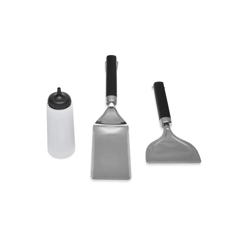 Knallerangebot WEBER Grillplatten Zubehör-Set 3-teilig, Wender + flex. Wender + Sprühflasche