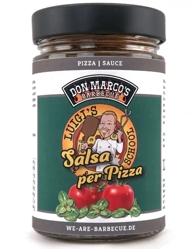 Garantierte Lieferung DON MARCOS Pizza Gewürz Luigis - Salsa per Pizza, 125 g Glas