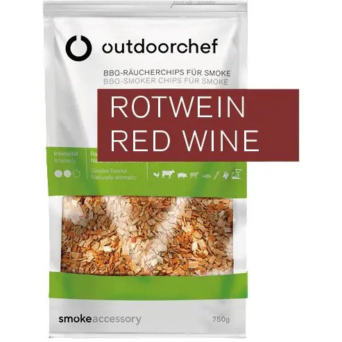 Preisreduziert OUTDOORCHEF Smoke Räucherchips Rotwein