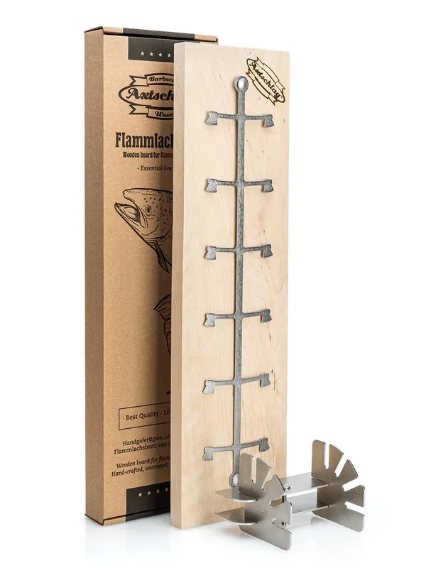 AXTSCHLAG Flammlachs-Brett Birkenholz Essential Line Top-Angebot