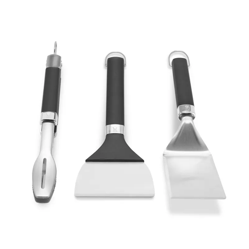 Preisreduziert WEBER Plancha Zubehör-Set beinhaltet Spatel, Grillzange und Schaber