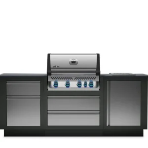 Beliebt NAPOLEON Oasis Compact 105 Outdoorküche mit BIP500 und Einbau Sizzle Zone