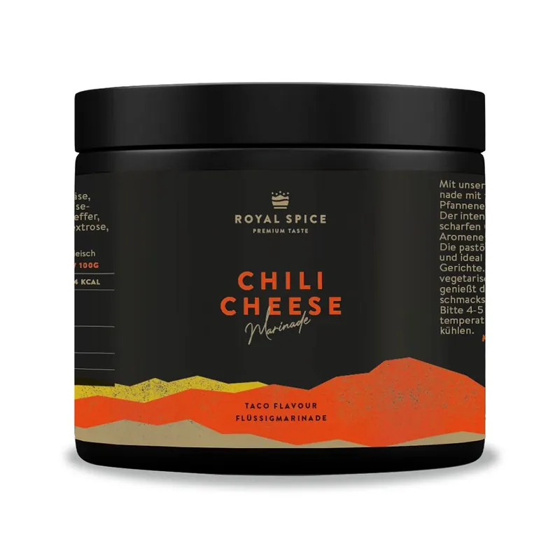 Direktkauf ROYAL SPICE Chili Cheese Marinade 400 Gramm Dose