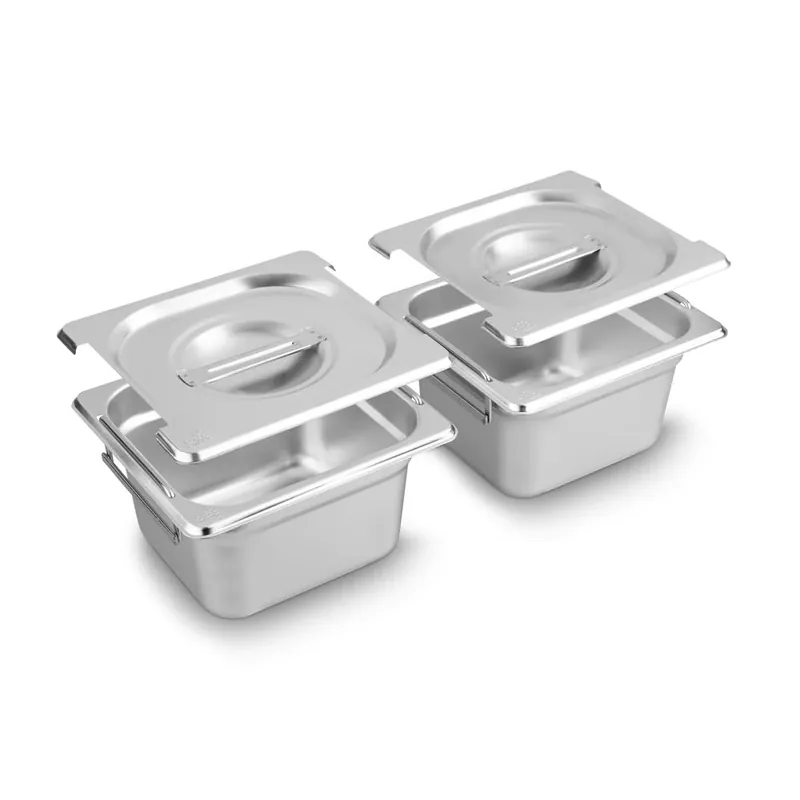 OTTO WILDE 1/6 Behälter-Set mit Deckel - tief (95 mm) Markenprodukt