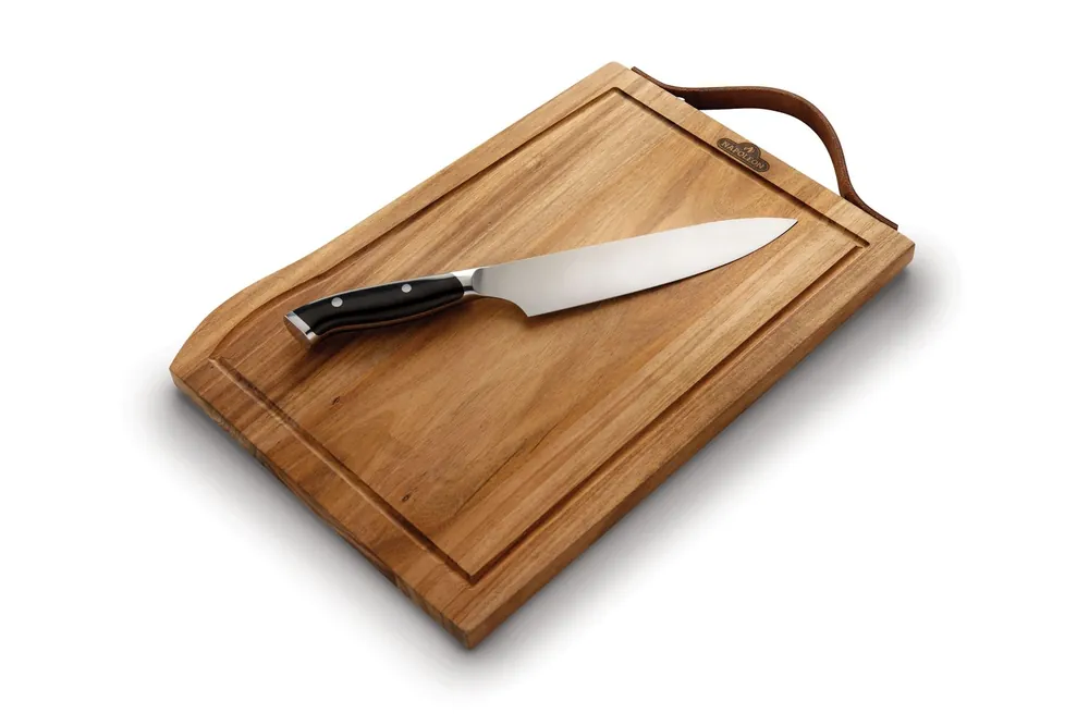 Neu NAPOLEON Schneidebrett President Edition mit PRO Chef Messer