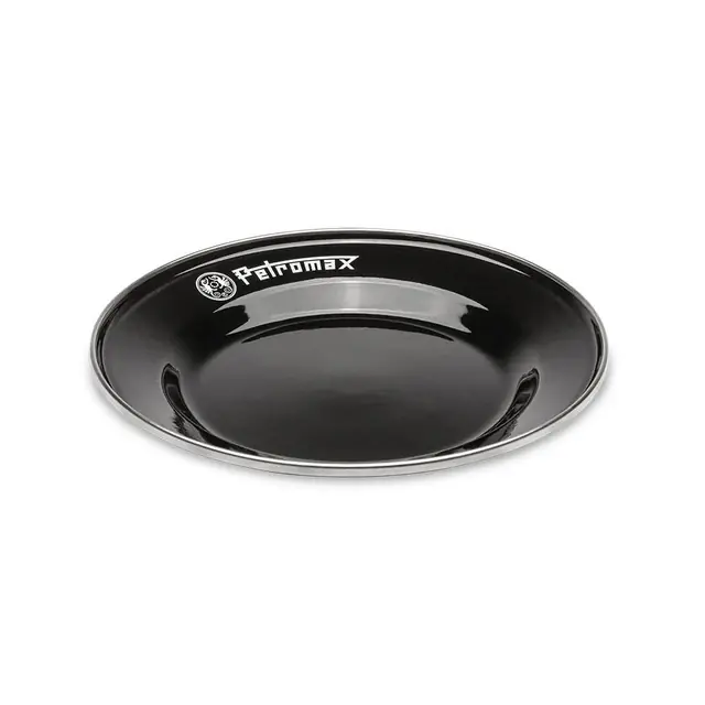PETROMAX Emaille Teller schwarz 18 cm Wochenendangebot