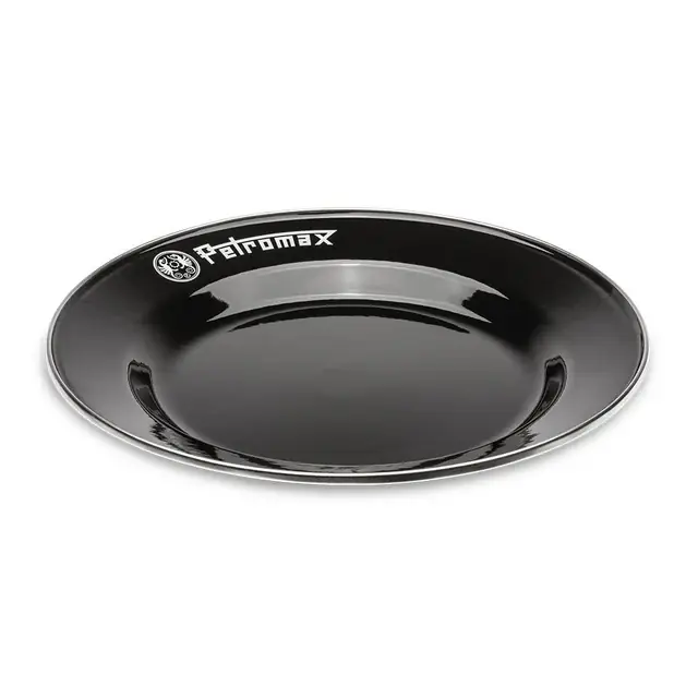 Wochenendangebot PETROMAX Emaille Teller schwarz 26 cm