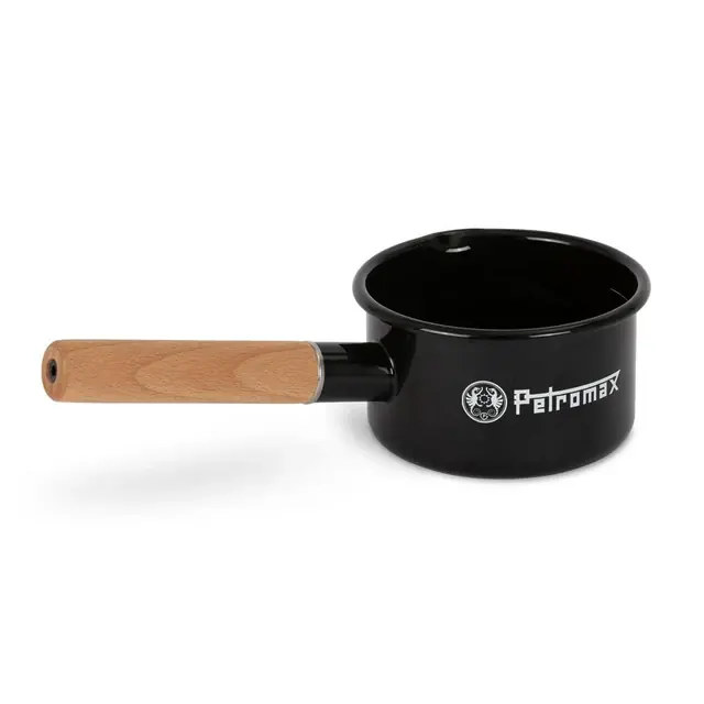 Billig PETROMAX Stieltopf Emaille schwarz 0,5 Liter