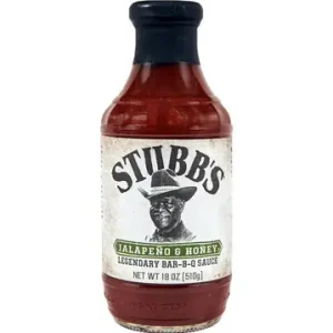 Sofort Bestellen RUMO Stubb`s BBQ- Sauce §Jalapeno & Honey§ 450 ml