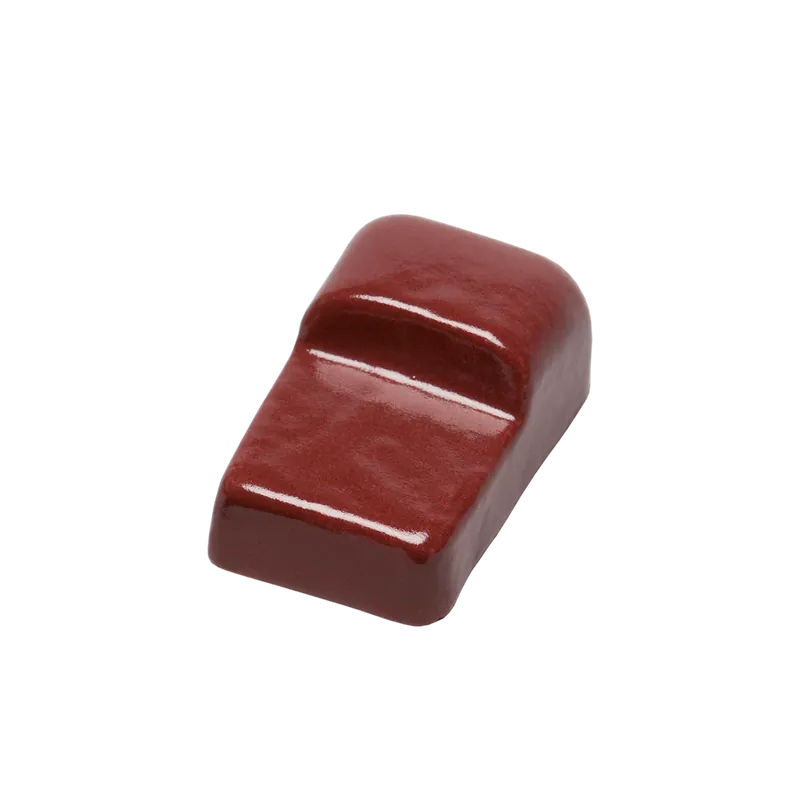 Neue Kollektion Monolith Keramikfüßchen rot 1 Stück