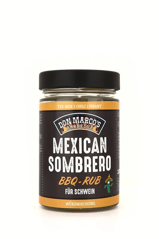 DON MARCOS Mexican Sombrero 200g Glas Must-Have