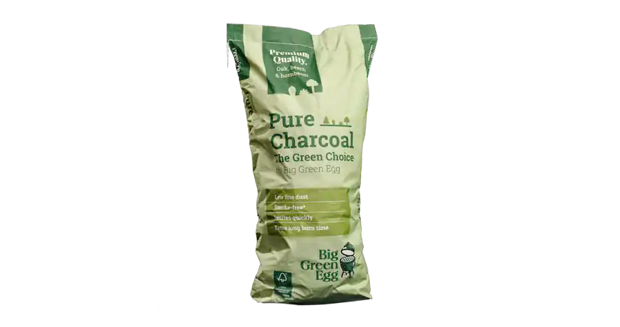 BIG GREEN EGG Pure Charcoal - The Green Choice 9 kg Preisknaller
