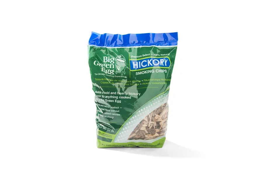 Preisknaller BIG GREEN EGG Hickory Holz-Chips 2,9 Liter