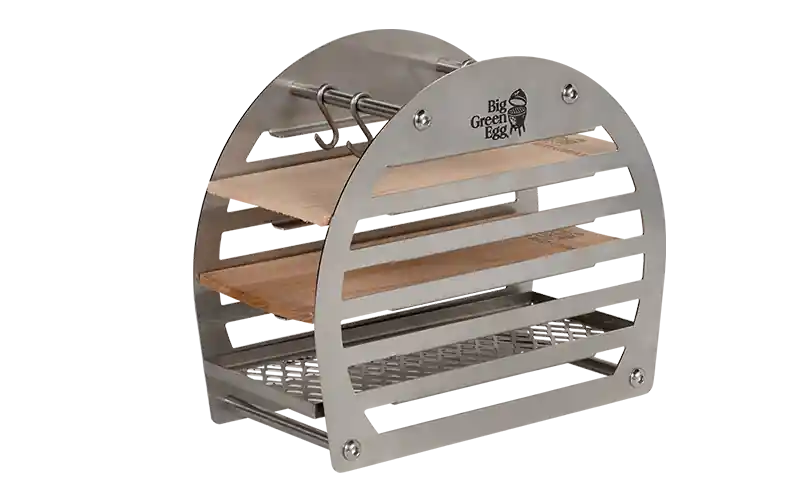 Direktkauf BIG GREEN EGG Räucherturm kompatibel mit BGE Medium, Large, XL u. 2XL