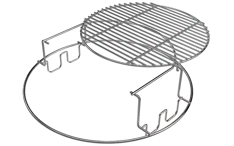 Kracherpreis BIG GREEN EGG 2-teilige Rosterhöhung XL zu Keramikgrill XL