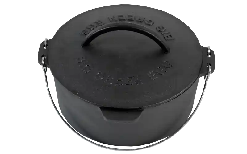 BIG GREEN EGG Gusseiserner Dutch Oven Echt