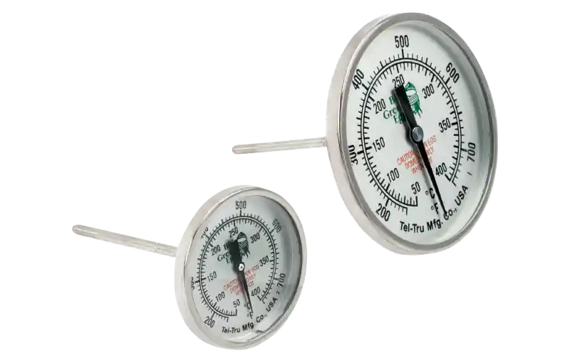 BIG GREEN EGG Tel-Tru Deckelthermometer zu Keramikgrill M, S, MX, MN Markenware