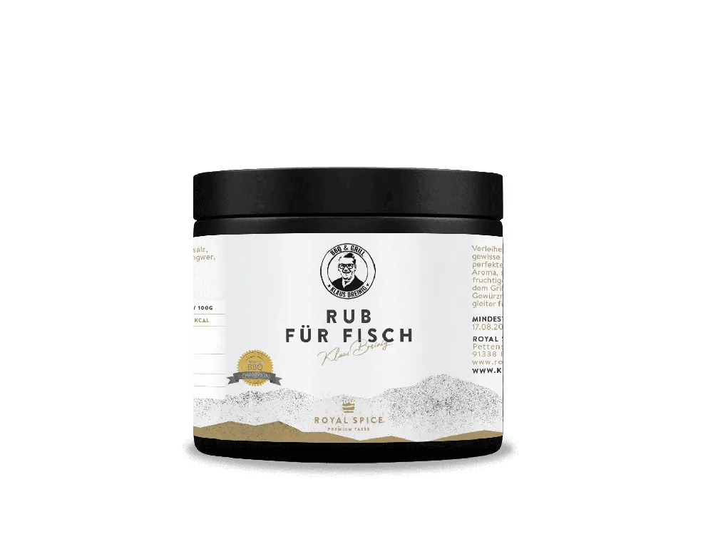 Highlight ROYAL SPICE Rub für Fisch by Klaus Breinig 400 gramm Dose