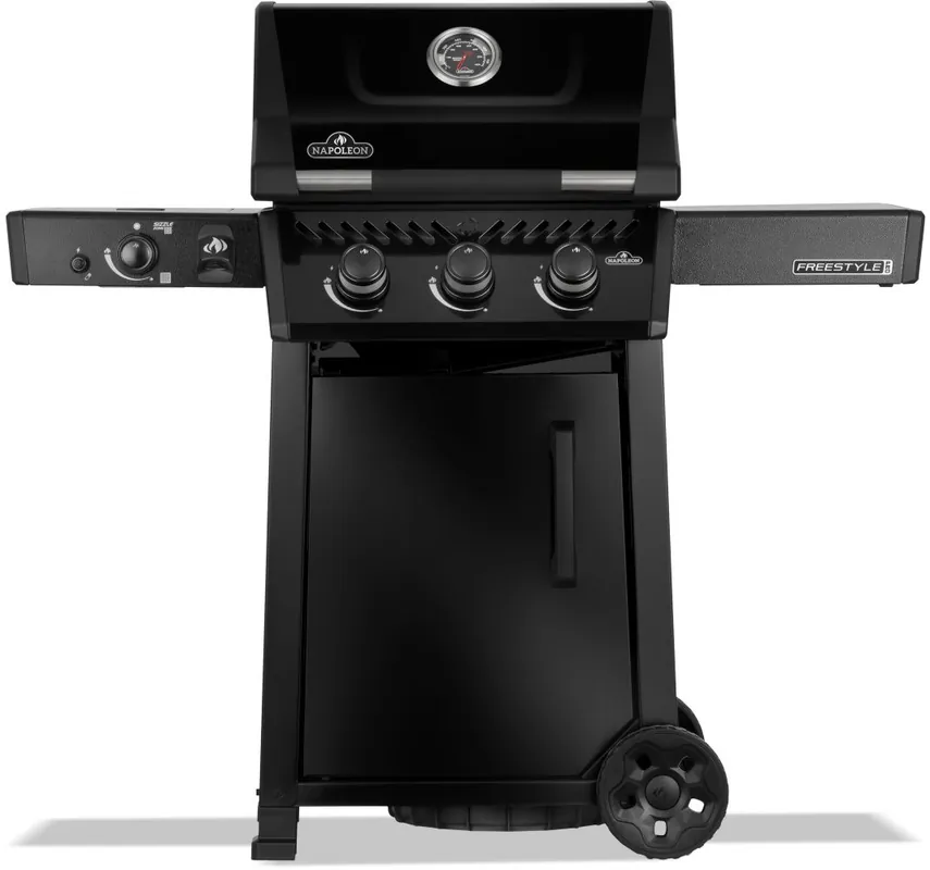 NAPOLEON Freestyle PRO 365 mit Sizzle Zone und Tür, schwarz Letzte Chance
