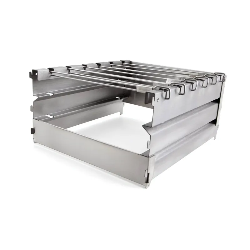 BROIL KING Multi-Windschutz zu Infrarot-Seitenbrenner Schneller Versand