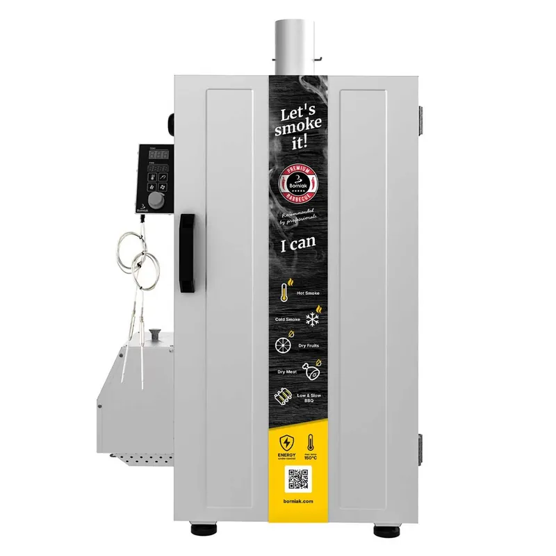 Borniak Smoker 70 BBQ INOX WiFi Edelstahlversion Neuheit