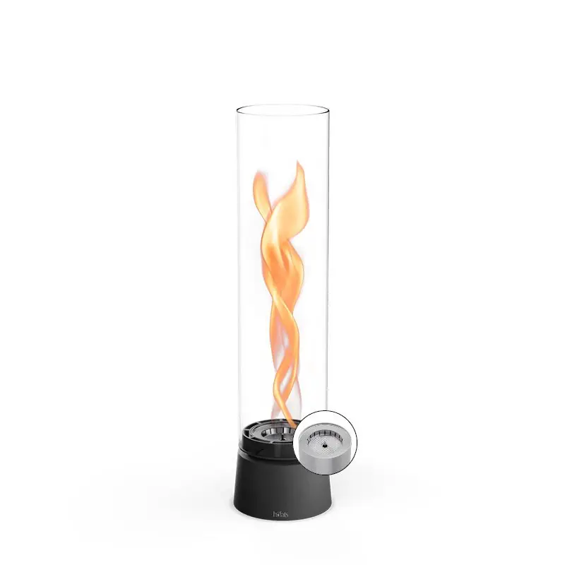 HÖFATS Tischfeuer Spin 1200 air mattschwarz Neu Im Sortiment