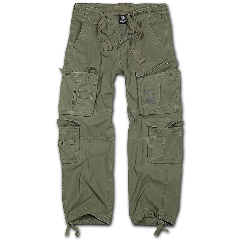 Rabatt Pure Vintage Pants Cargo Hose oliv