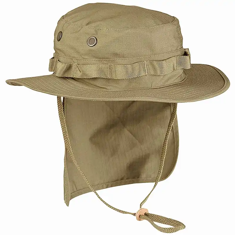 Brit. Boonie mit Nackenschutz coyote Aktuell
