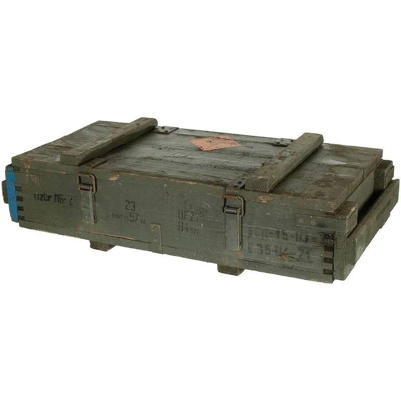 Neue Ware Polnische Holzkiste oliv gebraucht