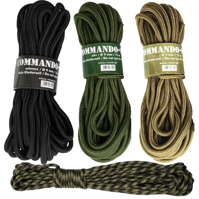 Kracherpreis Seil 9 mm x 15 Meter versch. Farben