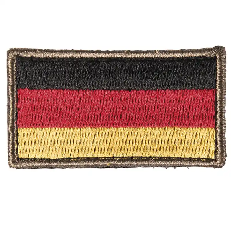 Nur Für Kurze Zeit BW Nationalitätsabzeichen mit Klett klein