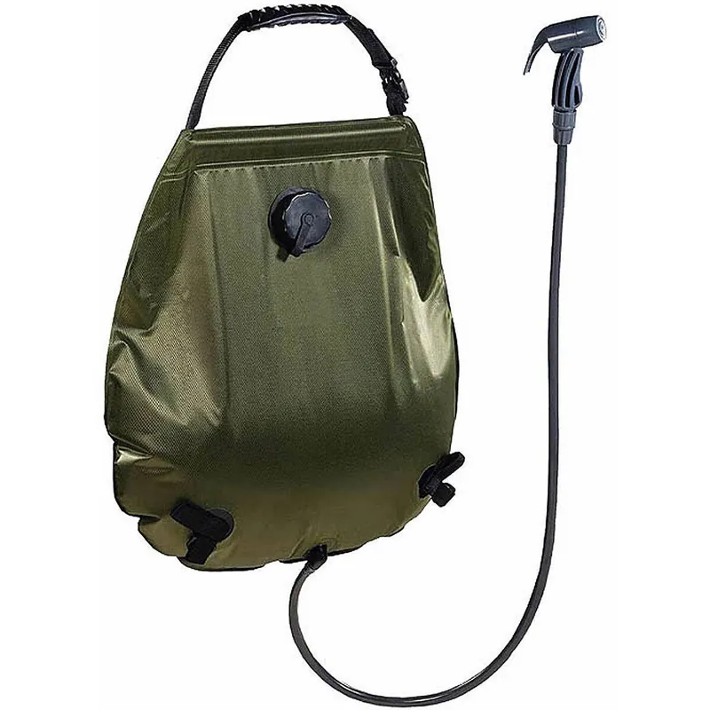 Solar Dusche DELUXE oliv Geprüft