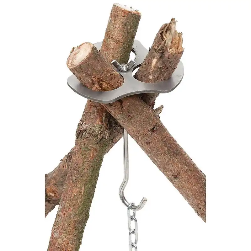 Dreibeinhalter mit Kette und Haken Rabatt