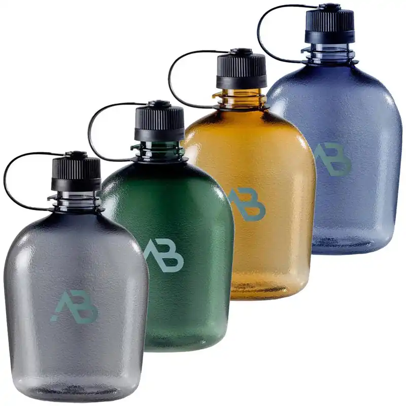 US Feldflasche GEN II transparent versch. Farben Expressversand