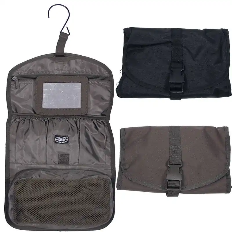 Billig Waschzeugtasche rollbar versch. Farben