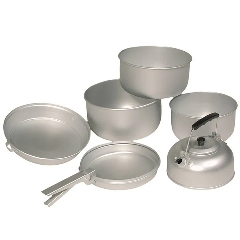 Koch-Set Alu 6-teilig mit Teekessel Saisonangebot