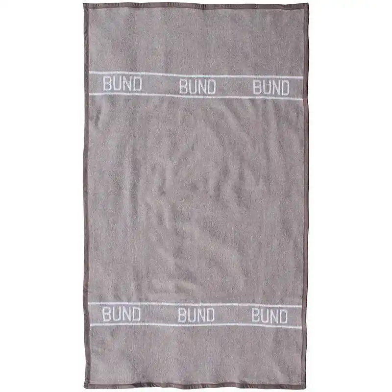 Abverkauf Bundeswehr Wolldecke BUND 220 x130 braun