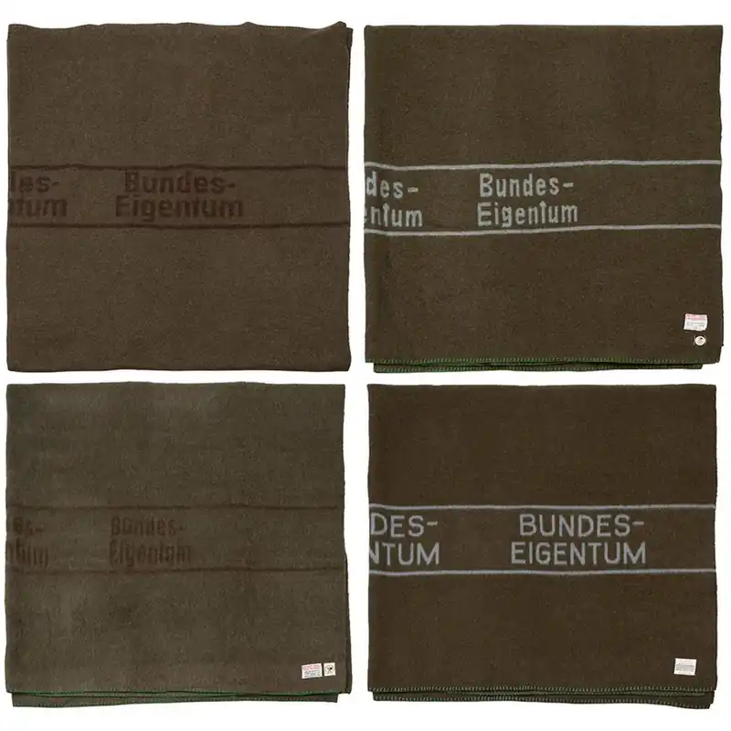 Original Bundeswehr Wolldecke neuwertig Top-Angebot